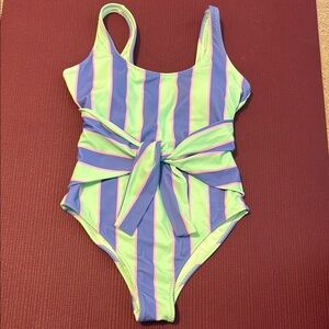 Fabletics Shaping One Piece Swimsuit with Waist Tie